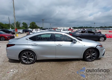 2019 Lexus Es 350 F Sport из США, поврежденный, VIN 58ABZ1B15KU046126